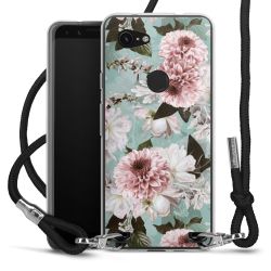 Carry Case Transparent Fabric black/silver