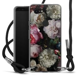 Carry Case Transparent Fabric black/silver