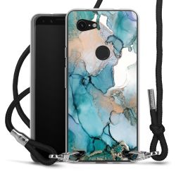 Carry Case Transparent Fabric black/silver