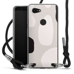 Carry Case Transparent Fabric black/silver