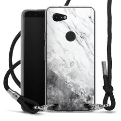 Carry Case Transparent Fabric black/silver