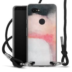 Carry Case Transparent Fabric black/silver