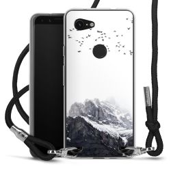 Carry Case Transparent Fabric black/silver