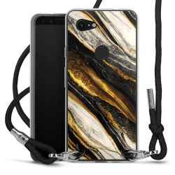 Carry Case Transparent Fabric black/silver