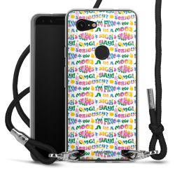 Carry Case Fabric black/silver