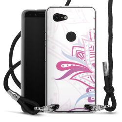 Carry Case Transparent Fabric black/silver