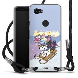 Carry Case Stoff schwarz/silber