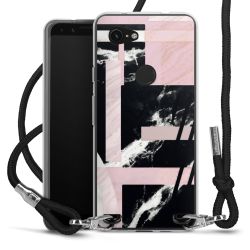 Carry Case Transparent Fabric black/silver