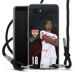 Carry Case Stoff schwarz/silber