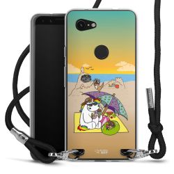 Carry Case Stoff schwarz/silber