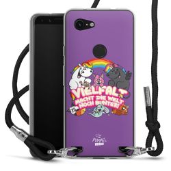 Carry Case Stoff schwarz/silber