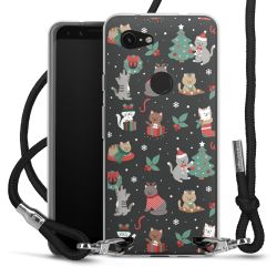 Carry Case Fabric black/silver