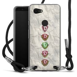 Carry Case Stoff schwarz/silber