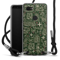 Carry Case Stoff schwarz/silber