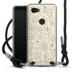 Carry Case Stoff schwarz/silber