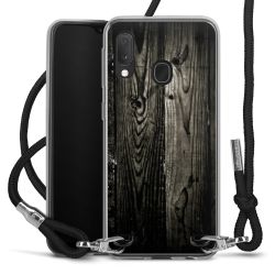 Carry Case Transparent Fabric black/silver