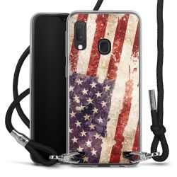 Carry Case Transparent Fabric black/silver