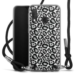 Carry Case Transparent Fabric black/silver