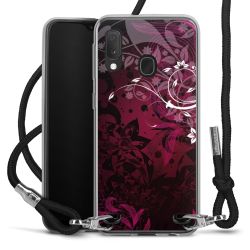 Carry Case Transparent Fabric black/silver