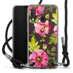 Carry Case Transparent Fabric black/silver