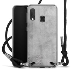 Carry Case Transparent Fabric black/silver