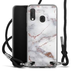 Carry Case Transparent Fabric black/silver