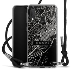 Carry Case Transparent Fabric black/silver