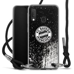 Carry Case Transparent Fabric black/silver