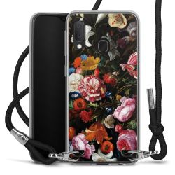 Carry Case Transparent Fabric black/silver