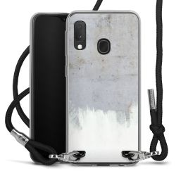 Carry Case Transparent Fabric black/silver