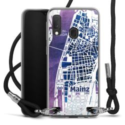 Carry Case Transparent Fabric black/silver