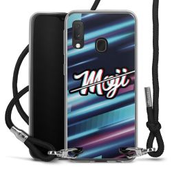 Carry Case Stoff schwarz/silber