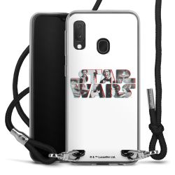 Carry Case Transparent Fabric black/silver