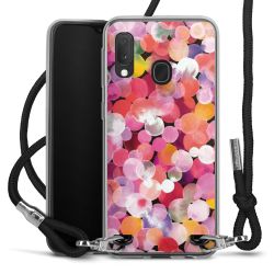 Carry Case Transparent Fabric black/silver