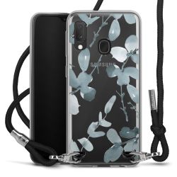 Carry Case Transparent Fabric black/silver