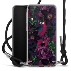 Carry Case Transparent Fabric black/silver