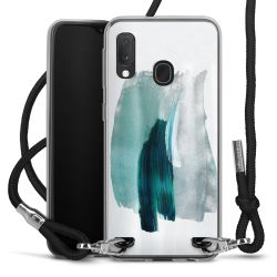 Carry Case Transparent Fabric black/silver