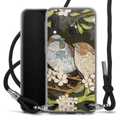 Carry Case Transparent Fabric black/silver