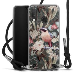 Carry Case Transparent Fabric black/silver