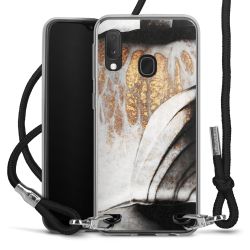 Carry Case Transparent Fabric black/silver