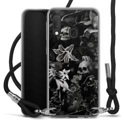 Carry Case Transparent Fabric black/silver