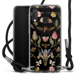 Carry Case Transparent Fabric black/silver