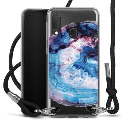 Carry Case Transparent Fabric black/silver