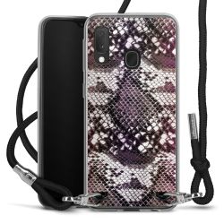 Carry Case Transparent Fabric black/silver