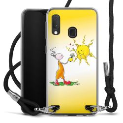 Carry Case Stoff schwarz/silber