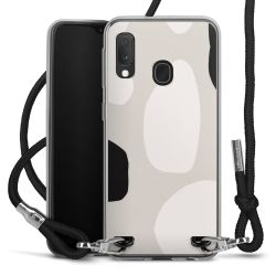 Carry Case Transparent Fabric black/silver