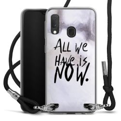 Carry Case Transparent Fabric black/silver