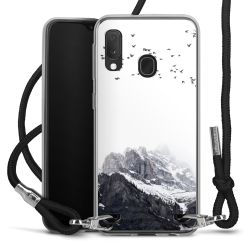 Carry Case Transparent Fabric black/silver