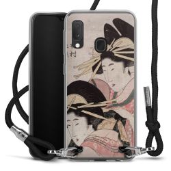 Carry Case Transparent Fabric black/silver