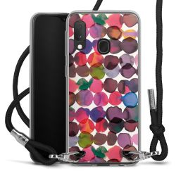 Carry Case Transparent Fabric black/silver